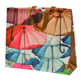 Torba na zakupy PP Parasolki 45x40x18cm